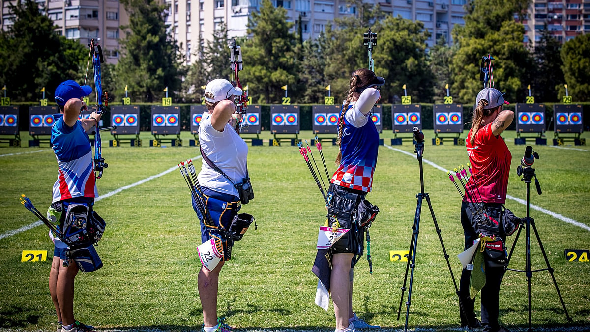 Representative photo for Archery At Paris Olympics 2024.  - X | World Archery